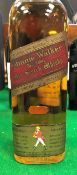 WITHDRAWN One bottle Johnnie Walker Red Label Old Scotch Whisky circa 1971 (given as a wedding