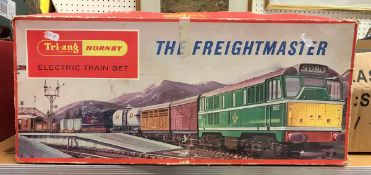 A Triang Hornby electric train set "The Freightmaster" (boxed) together with various other