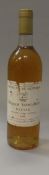 One bottle Château Saint-Marc Barsac Grand Vin De Sauternes 1986