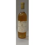 One bottle Château Saint-Marc Barsac Grand Vin De Sauternes 1986