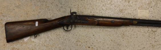 A India hammer action musket