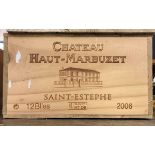 Twelve bottles Château Haut-Marbuzet Saint-Estèphe 2006 (OWC) CONDITION REPORTS The