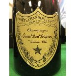 One bottle Dom Pérignon Vintage Champagne 1980