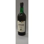 One bottle of wine (possibly fortified) bearing label "Sandeman Vintage 1970 Port bottled in 1972"