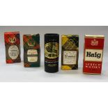 A selection of ten vintage boxed miniature Whiskies to include 1960s Haig Scotch Whisky 70 proof