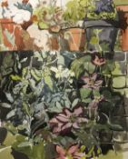 BRIAN INNES "Geraniums The Duke's Garden