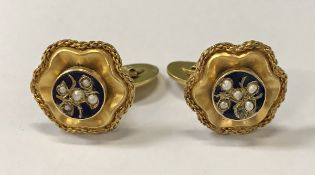 A pair of 18th Century Russian yellow me