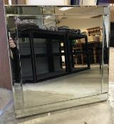 A modern square mirror by Morris Mirrors