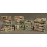 Airfix model kits 1/72 to include; Savoia-Marchetti, Sopwith Pup (3) Westland Scout, Spitfire Mk I,