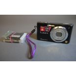 Panasonic Lumix DMC - FS10 digital camera with two batteries