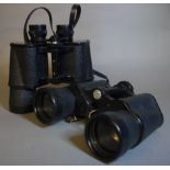 Dollond binoculars, 10 x 50, 5., No 54067; another pair, 7 x 50, 7.