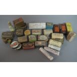 A quantity of early 20th century packaging to include Whelpton's Vegetable Purifying Pills,