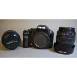 Pentax K-x SR no 3729854 Digital camera body (af - LCD screen not working);