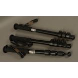 Three Giottos MM 9750 monopods (3)