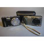 Panasonic Lumix DMC - TZ20 digital camera; another TZ40,