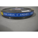 Boxing Interest: Sugar Ray Robinson v Joey Archer 1965 Pittsburgh , Pennsylvania, 16mm footage,