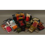 A large quantity of camera cases, used and new, mainly compact cameras, including cases by Lowepro,