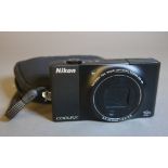 Nikon Coolpix S 8000 compact digital camera,