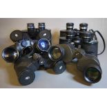 Chinon binoculars, seven pairs, 7-15 x 35 zoom, N417767,