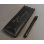 A Pelikan Graphos calligraphy set with pen and twelve nibs,