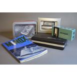 MInox MX-Set, subminiature Camera, 8 x 11 film format, boxed; Minox 110S box,