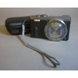 Panasonic Lumix DMC - TZ60 digital camera with associated case