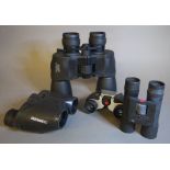 Bushnell Nature View binoculars, 8 x 30; Praktica Sport binoculars, 7 x 18, 9.