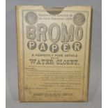 A cardboard packet of Bromo Paper for the Water Closet,