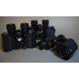 Nipole binoculars, 8 x 30, 7.5, No 77772; Kamakura Kohi Optical Ltd cat eye binoculars, 7 x 35, 8.