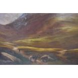 J A Daniel 'On The Moors Near Ballater' oil on canvas signed to lower right,