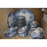 A J H W and Sons Wellbeck pattern dinner service,