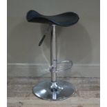 A telescopic kitchen stool,