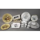 A small quantity of Wedgwood Kutani and other decorative ceramics and a small quantity of plated