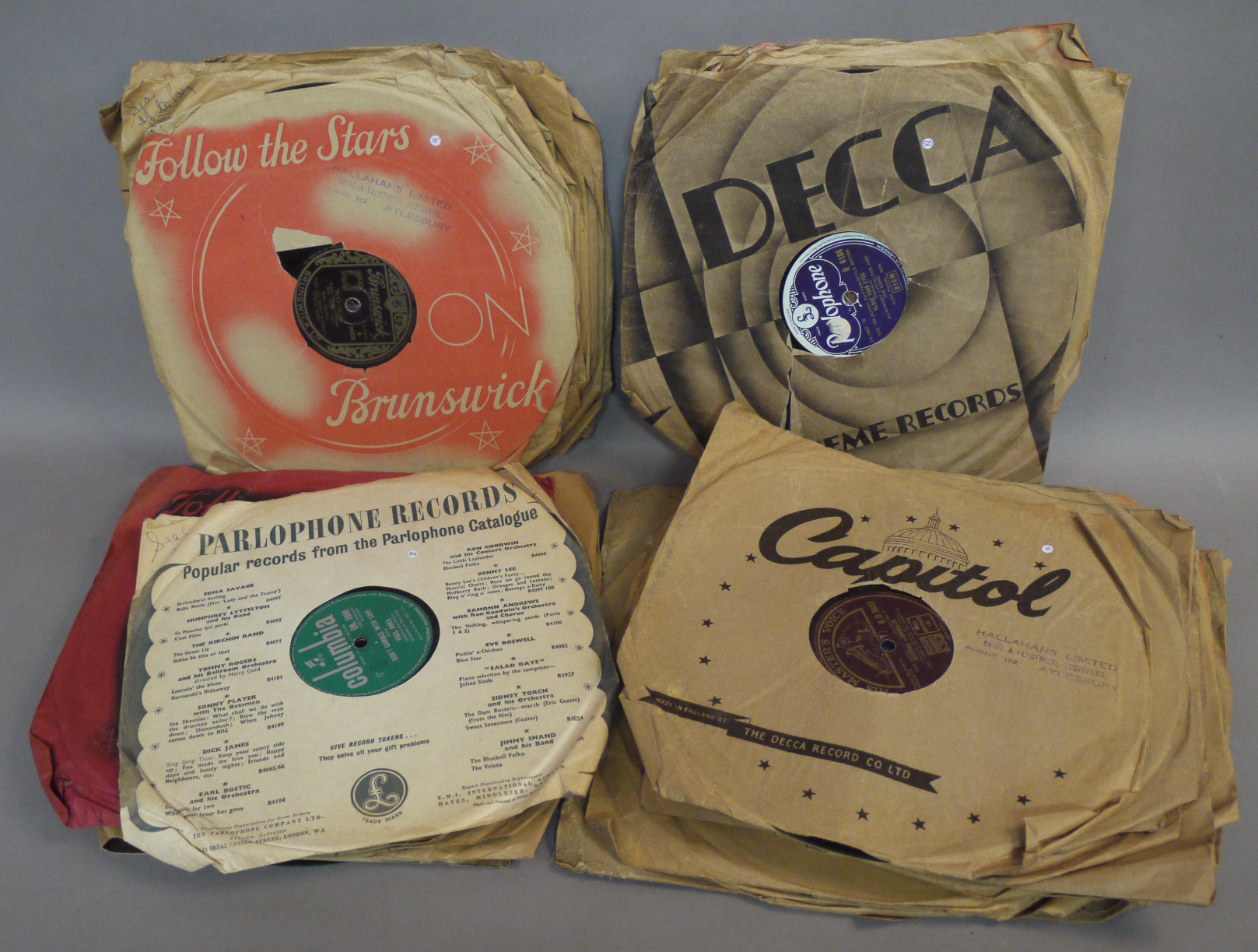 Collection of 78rpm records, Decca, Parlophone, HMV, Capital, Columbia, - Image 2 of 2