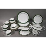 A Spode Chardonnay pattern part breakfast service