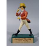 A Johnny Walker scotch whisky advertising figure, plastic, 22cm high,