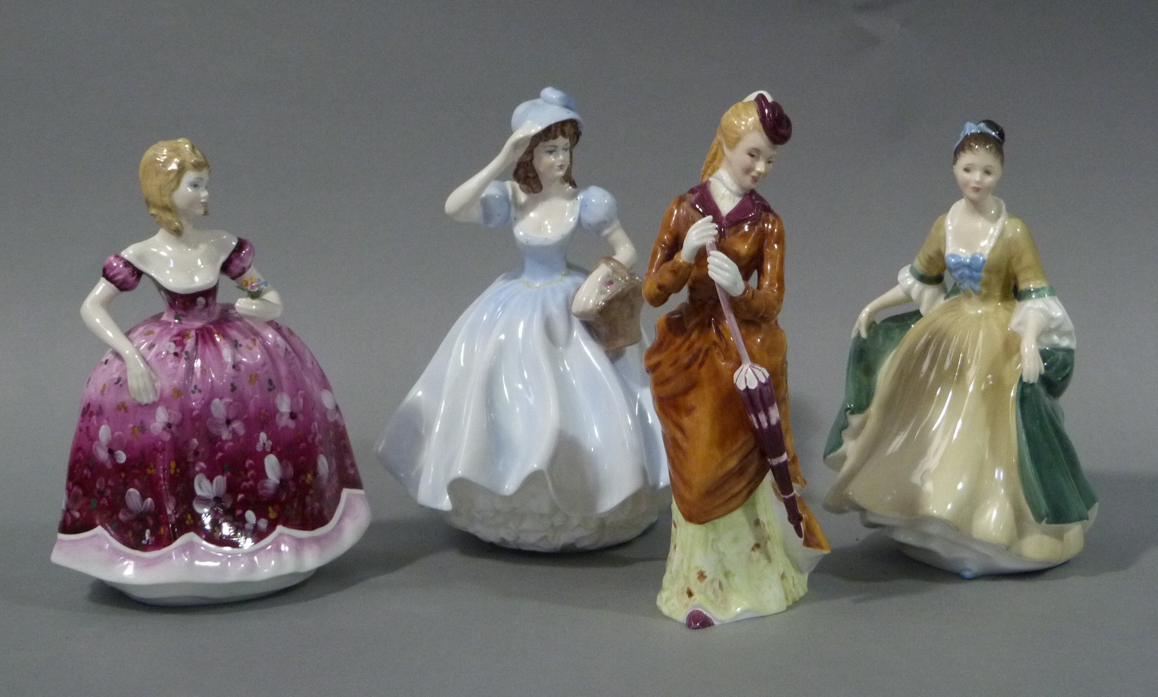 A Coalport figure - Rosemary; a Royal Doulton figure elegance, HN2264,