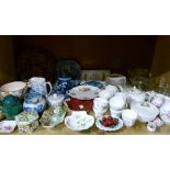 A quantity of miscellaneous decorative ceramics and glassware