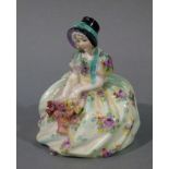 A Royal Doulton figure - Monica, HN1458, 11cm high,