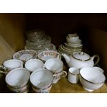 A Paragon country lane pattern part tea and breakfast service;