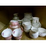 A quantity of Court China Pomona pattern tea ware;