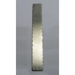 Keswick School of Industrial Art, a stainless steel letter opener,