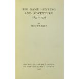 Daly (Marcus), BIG GAME HUNTING AND ADVENTURE 1897-1936, FIRST EDITION, photographic plates,