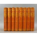 Morris (Francis Orpen, Rev.), A HISTORY OF BRITISH BIRDS, Cabinet Ed., 8 vol.