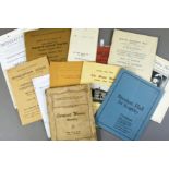 AUCTION CATALOGUES PERTAINING TO THE SALE OF ESTATES AND GOODS AND CHATTELS, 1920s-1960s, v.d. (c.