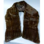 A fur stole