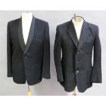 An Austin Reed dinner jacket, together with a black wool jacket with patch pockets
