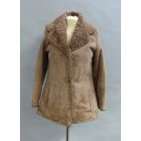 A sheepskin jacket