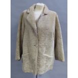 A sheepskin jacket