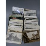 Postcards - British and European to include: Cathedrals, Mountainous, Views, Towns etc mainly